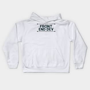 Front end dev Kids Hoodie